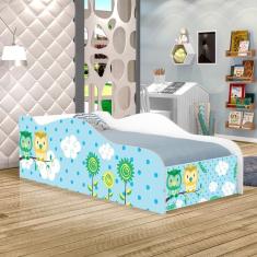 Imagem de Cama Fun Corujinhas Solteiro Com Colchão