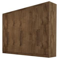 Imagem de Guarda-roupa Roupeiro Mademarcs Oslo Mdf 6 Portas, 4 Gavetas