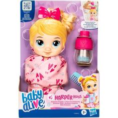 Imagem de Boneca Baby Alive Bebê Shampoo Harper Hugs Hasbro F9119