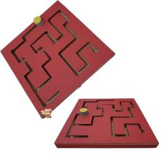 Imagem de Brinquedo Educativo Madeira Linhas Vazadas Painel Psicomotor