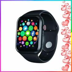 Imagem de Relógio Para Casais Apaixonados Digital Smartwatch Z Pro Serie 9 Preto