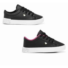 Imagem de Kit Tênis Infantil Confortável Em Alta Qualidade Feminino Juvenil - Ka