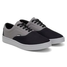 Imagem de Tênis College Casual Masculino Cadarço Liso Confortável-Masculino