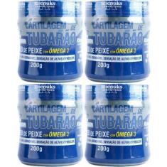 Imagem de Kit 4 Gel Cartilagem De Tubarão Óleo De Peixe Com Ômega 3 - Rhenuks