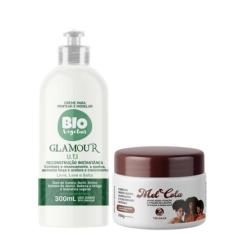 Imagem de Kit Mel Cola 250G + Creme De Pentear Uti Bio Glamour 300ml - Trihair