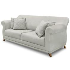 Imagem de Sofa 2 Lugares Retro Polo 160cm Com Almofada Veludo 2223 Ezz