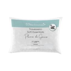 Imagem de Kit 2 Travesseiro Soft Essentials Pluma De Ganso 1000 Gramas - Bia Enx
