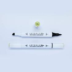 Imagem de Marca Texto Artools Pictom Pontas Broad e Brush Verde G923