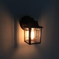 Imagem de Kit 14 Arandela E27 Externa Parede Colonial 17Cm Marrom