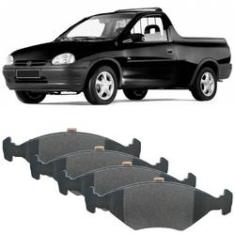 Imagem de Kit Pastilha Freio Chevrolet Corsa Pick-Up 96 a 2003 Dianteira Teves Cobreq