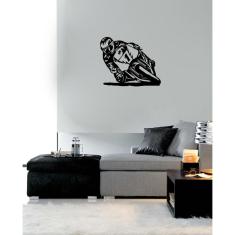 Imagem de Adesivo De Parede Decorativos De Moto Para