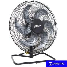 Imagem de Ventilador Mesa Chão 50cm 200W Industrial Turbo Turbão 6 Pás Vitalex OM50FP Preto