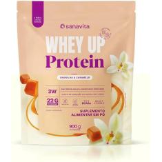 Imagem de Whey Up Protein Sanavita Baunilha E Caramelo 22G De Proteína Suplemento
