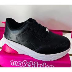 Imagem de Tenis Infantil Napa-Preto/ Molekinha