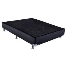 Imagem de Base Cama Box Viúva 25x128x188 Cor Preta