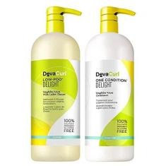 Imagem de Deva Curl Delight Low Poo Shampoo (1000ml) E Condicionador (1000ml)