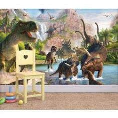 Papel de Parede Infantil Dinossauro Baby 2 2,70x0,57m