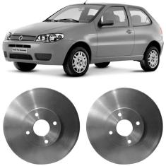 Imagem de Par Disco Freio Fiat Palio 96 a 2010 Dianteiro Ventilado Fremax