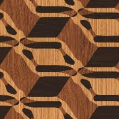 Imagem de Papel De Parede Adesivo Lavável Madeira 3D 15M