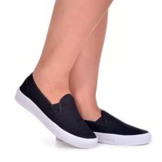 Imagem de Tênis Wayke Casual Slip On Calce Fácil Feminino Adulto