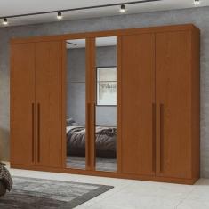 Imagem de Guarda-roupa 6 Portas 4 Gavetas Bertha com Espelho