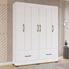 Imagem de Guarda-Roupas Nilo 100% Mdf Tuboarte 6 Portas 2 Gavetas