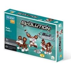 Imagem de Evolution Pets 349 Blocos de Montar - Click It