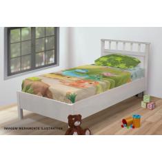 Imagem de Jogo De Lençol Solteiro 3 Peças Conjunto Dino Baby Turminha - Core Dec