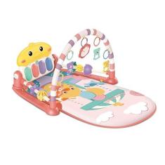 Imagem de Tapete de Atividades Bebe Piano Musical Zoop Toys Rosa