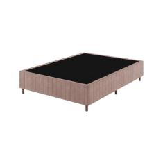 Imagem de Base Box Casal 25cm x 1,88m x 1,38m Treviso Matelado Rustico rose