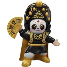 Imagem de Boneca de mudança de rosto da ópera de Sichuan com chapéu móvel, 5 maquiagens faciais, decoração de figura da ópera chinesa de Pequim, brinquedo interativo para crianças, presente de aniversár type1