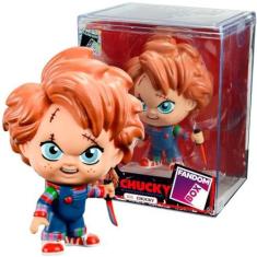 Imagem de Boneco Chucky Fandom Box Filme De Terror Assassino Com Faca