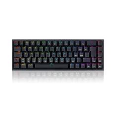 Imagem de Teclado Mecânico Gamer Redragon Castor RGB K631-RGB ABNT2 Switch Redragon Azul USB Removível, Preto - K631-RGB (PT-BLUE)