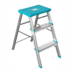 Imagem de Banqueta Escada Doméstica 3 Degraus Alumínio Gibafér