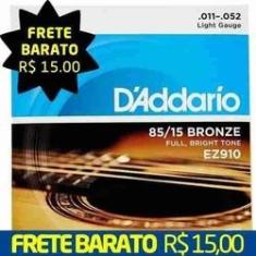 Imagem de Encordoamento D'addario Ez910 Para Violão Aço Frete Barato