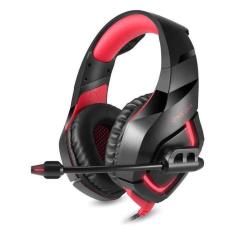 Imagem de Fone Gamer Headset Onikuma Pc Xbox Ps4 K1-B Preto E Vermelho