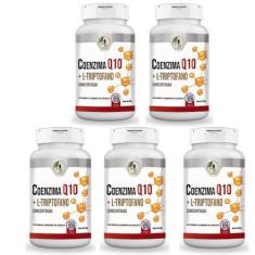 Imagem de Kit C/5 Coenzima Q10 + L- Triptofano Concentrada - Fits Life