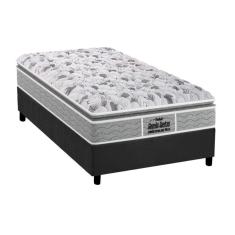 Imagem de Cama Box Solteiro: Colchão Ortopédico Probel D45/EP Anatômico Firmepedic Guarda Costas Próextreme Plus + Base CRC Suede Gray(88x188)