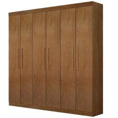 Imagem de Guarda Roupa Casal 6 Portas 4 Gavetas - Belém-Cinamomo - Star Móveis