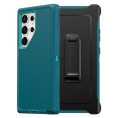 Imagem de Capa para Samsung Galaxy S24 Ultra (6,8 polegadas), capa resistente e resistente ao bolso, proteção de grau militar durável à prova de choque/à prova de queda/poeira capa protetora para Galaxy S24