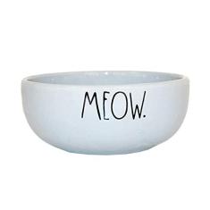 Imagem de Comedouro Pet Injet Cerâmica Meow Cinza para Gatos 190 ml