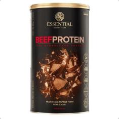 Imagem de Beef Protein da Carne 480g Essential Nutrition, Chocolate
