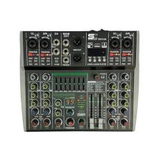 Imagem de Mesa de Som 6 Canais Com Bluetooth, EFX e USB MGC-6 USB - Soundcast