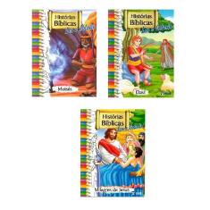 Imagem de Livros De Histórias Bíblicas Para Ler E Colorir Com 3 Un