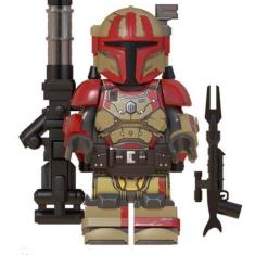 Imagem de Boneco Blocos De Montar Heavy Infantry Mandalorian Star Wars