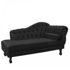 Imagem de Recamier Divã Sofá Namoradeira Decorativo Estofado 180X80 - Elã - Manc