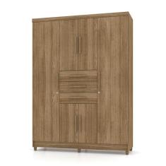 Imagem de Guarda Roupa Solteiro 6 Portas e 3 Gavetas Imperial Nature - Pallazio