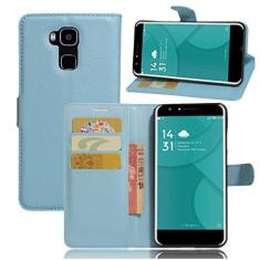 Imagem de DOOGEE Y6 Capa, carteira flip de couro PU premium com compartimento para cartão, suporte e fecho magnético [capa interior TPU à prova de choque] Compatível com DOOGEE Y6