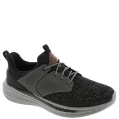 Imagem de Skechers USA Men's Tênis Slade-Breyer, Preto/cinza, 41