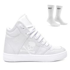 Imagem de Tenis Musculação Feminina Skull Boot Training Brasil + Meia Treino, Br